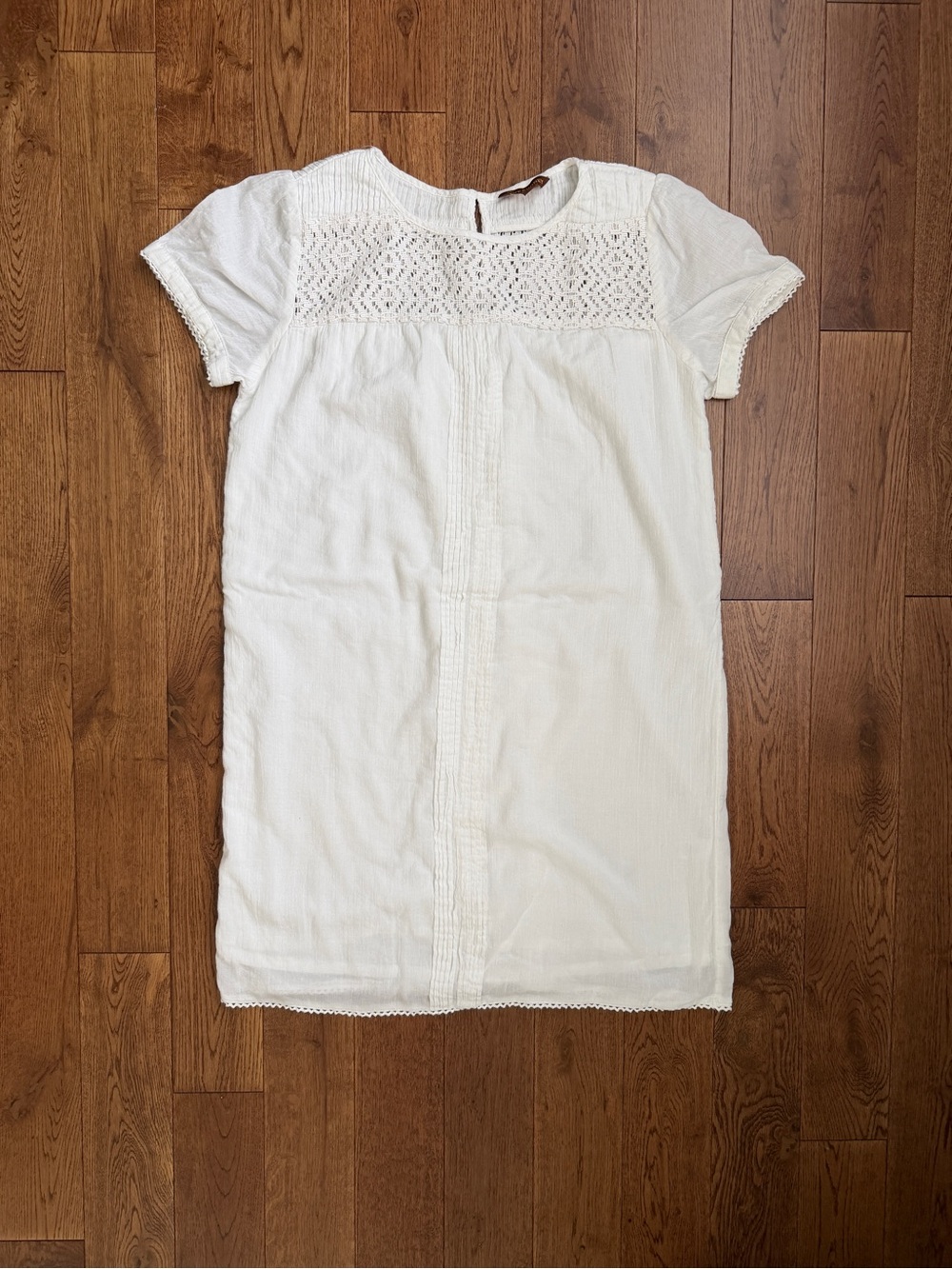 Hive & Honey White Crochet Lace Dress